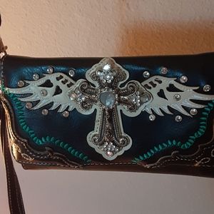 Cross bling bling Crossbody purse